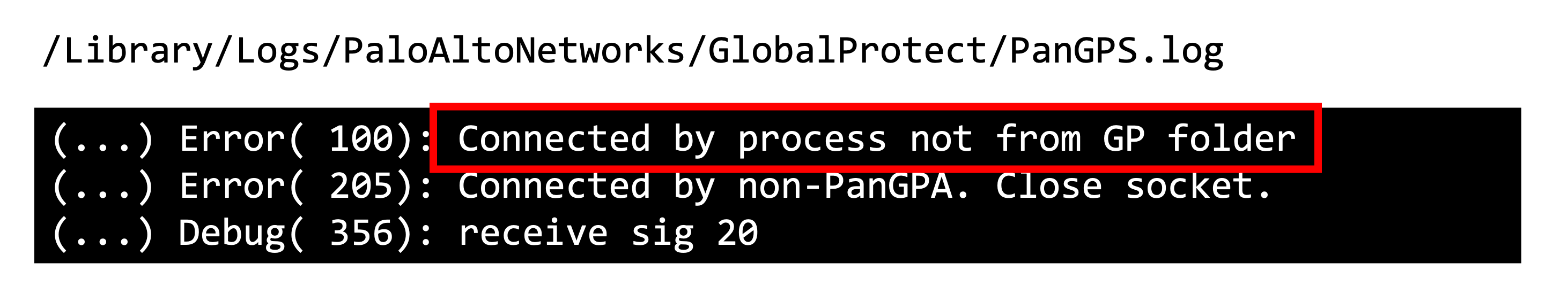 IPC Connection Security Control